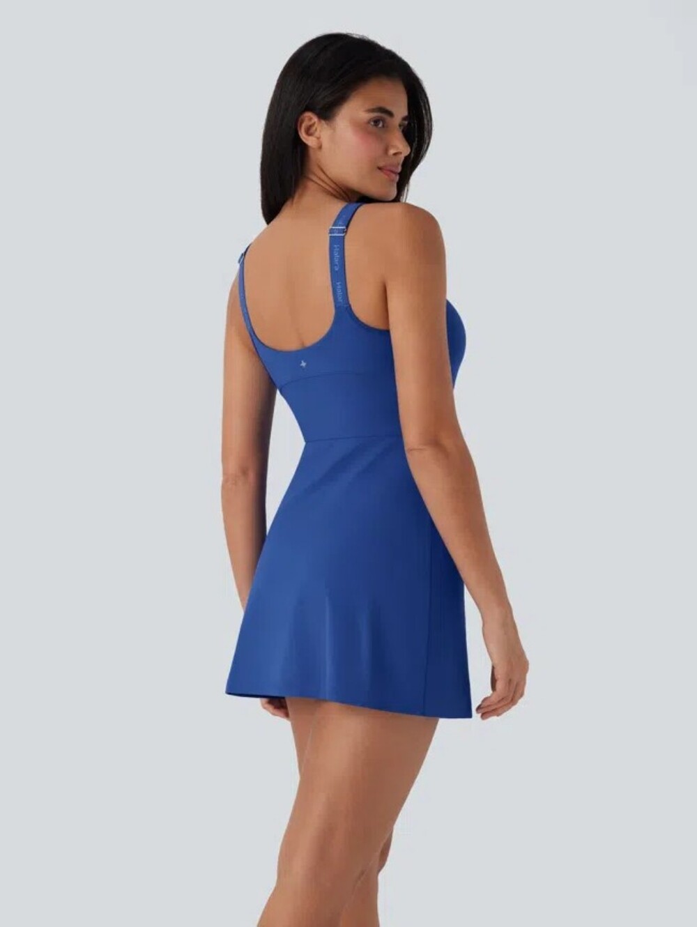 HALARA Easy Peezy Royal Blue Mini Tennis Dress - Picture 4 of 14